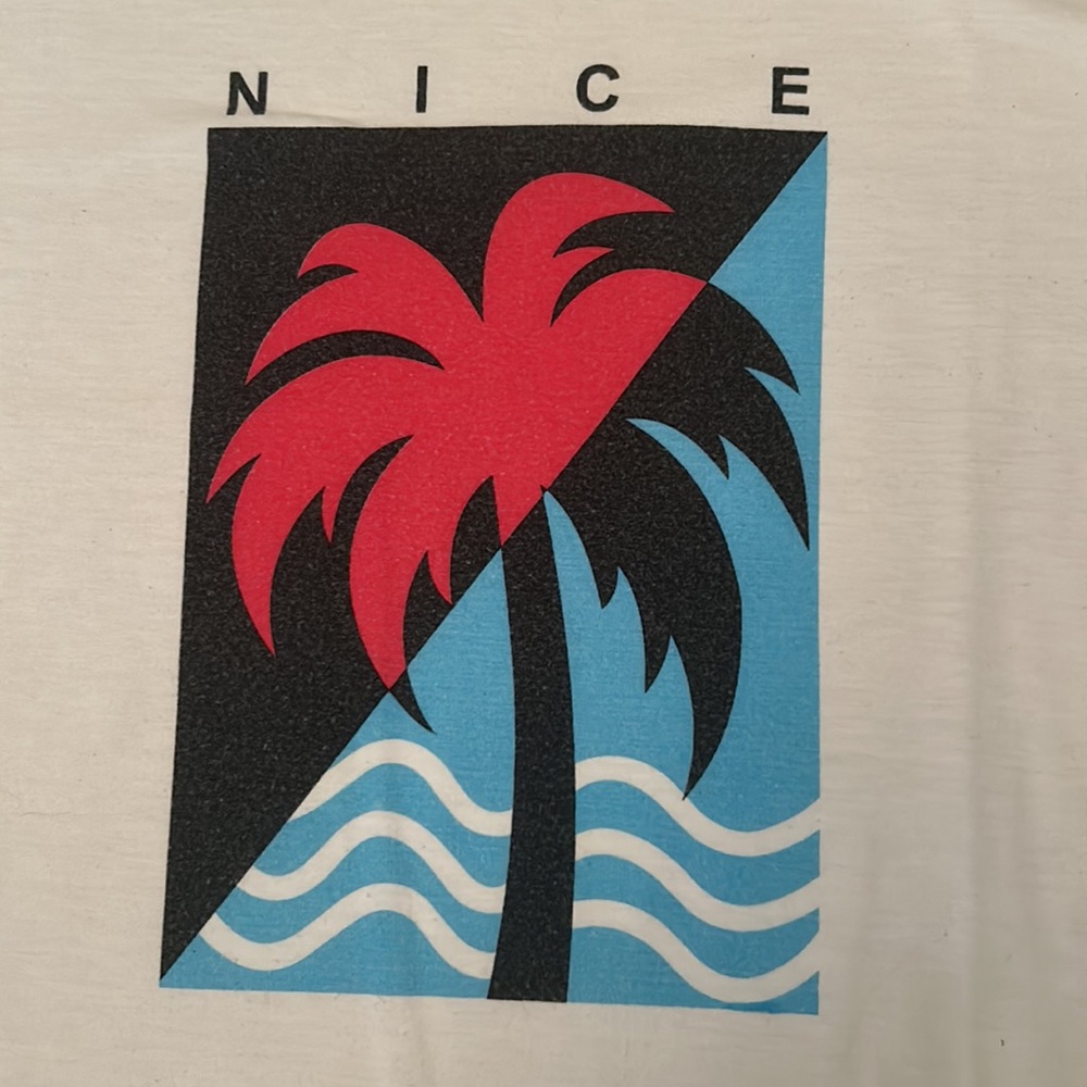 Shein Nice France Men’s Medium White T-Shirt - Picture 2 of 4